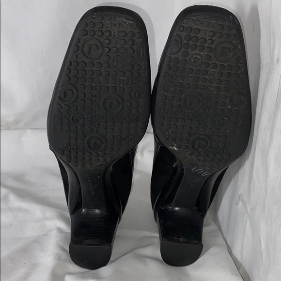 Rockport Black leather Heels Size 8 - Picture 8 of 9